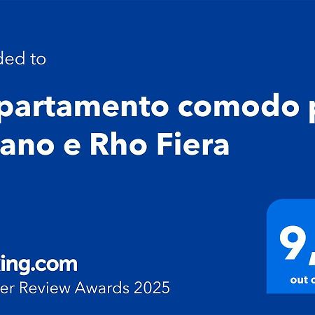 Appartamento Comodo Per Milano E Rho Fiera Εξωτερικό φωτογραφία